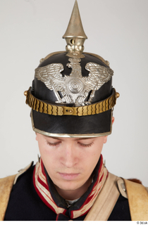 Photos Manfred - Prussian Infantry head helmet pickle hood 0008.jpg